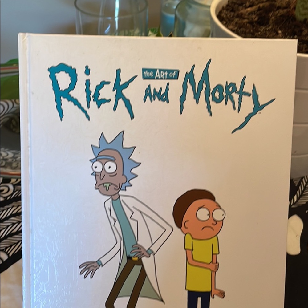 The Art of Rick and Morty Hardcover Coffee table book
